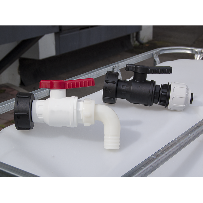 Llave de salida para GRG acodada