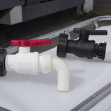 Llave de salida para GRG acodada