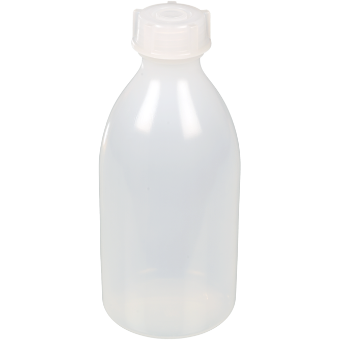 Enghalsflaschen, rund