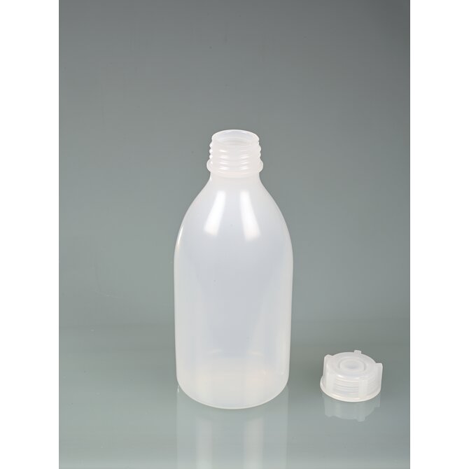 Enghalsflaschen, rund