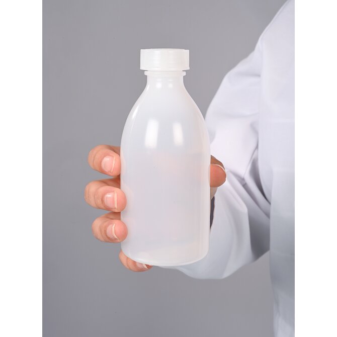 Enghalsflaschen, rund