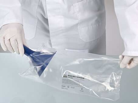 Embudo detectable para polvo