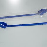 Pala detectable, mango largo, azul