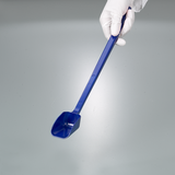 Pala detectable, mango largo, azul