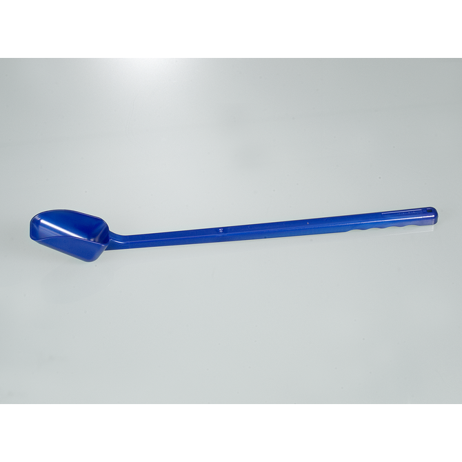 Pala detectable, mango largo, azul