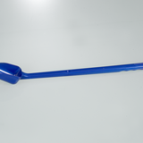 Pala detectable, mango largo, azul