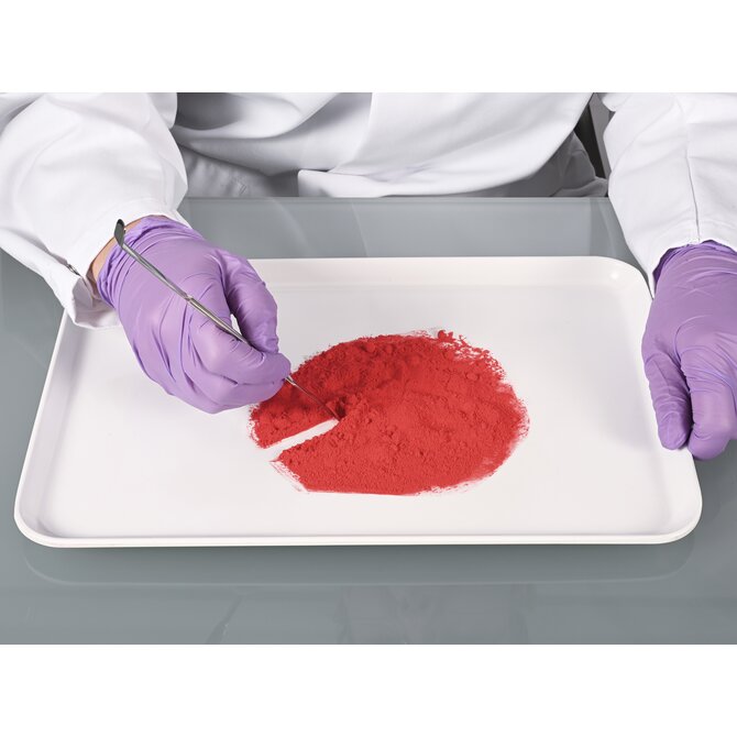 Double spatule Chattaway carrée/ronde courbée, en acier inoxydable