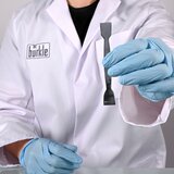 Spatule double plate/carrée, en acier inoxydable