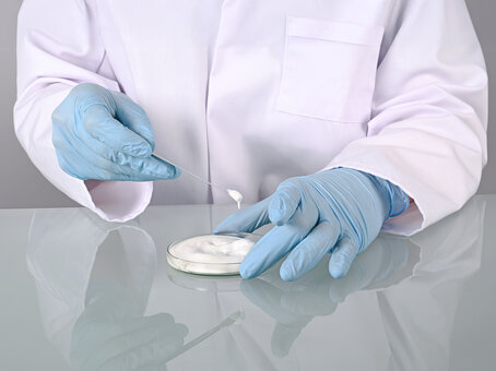 Spatule double plate/carrée, en acier inoxydable