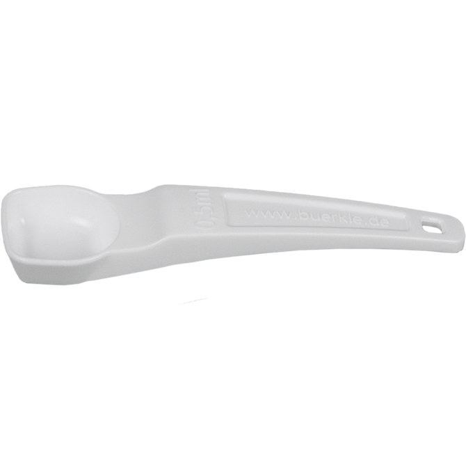 Einweg-Dosierlöffel, weiß