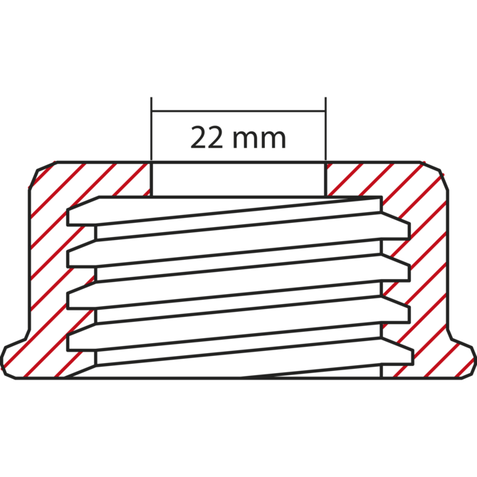 Dosierpumpe Dosi-Pump 30 ml, feststehender Auslauf