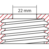 Dosierpumpe Dosi-Pump 30 ml, feststehender Auslauf
