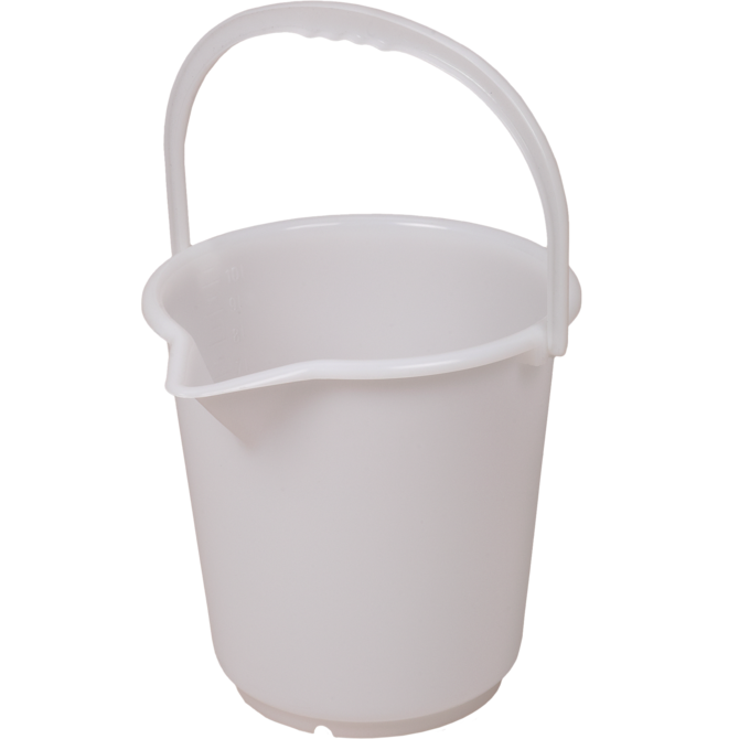 Eimer HDPE, weiß