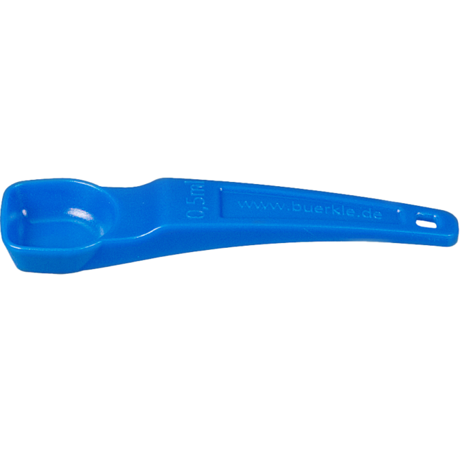 Cuillère-mesure, bleue