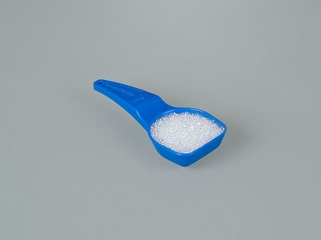 Cuillère-mesure, bleue