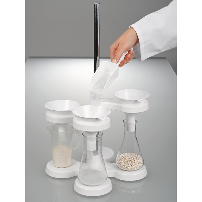 Entonnoir à poudre à usage unique