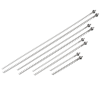 Spirali di trasporto PowderProof