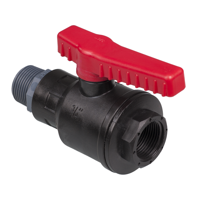 Ball valves PP for barrels