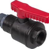 Ball valves PP for barrels