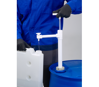 Bomba de tambor em PTFE Ultrapure - tubo de descarga