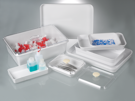 Couvercle de cuvette à instruments