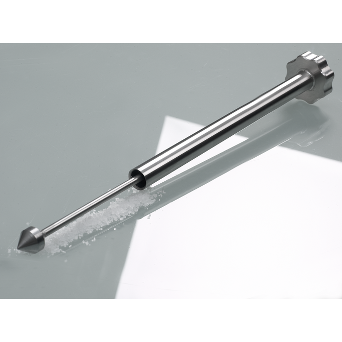 Barrena sacamuestras para sólidos a granel que se atascan