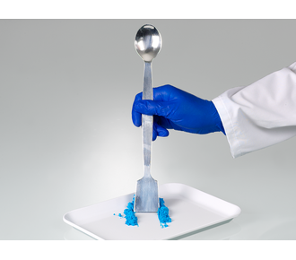 Cucchiaio spatola in acciaio inox