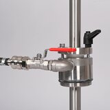 Pompe à solvant à commande à pied - Flexible d'écoulement & robinet