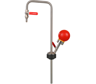 Bomba de solvente acionada manualmente, para recipientes de folha de Flandres