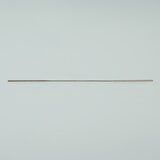 Micro spatule double carrée/arrondie, en acier inoxydable