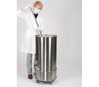 Muestreador zonal farmacéutico Novartos Multi con triple compartimentos