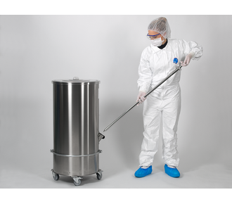 Muestreador farmacéutico Novartos Uno con triple compartimentos