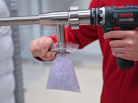 PowderProof® horizontale Lanze