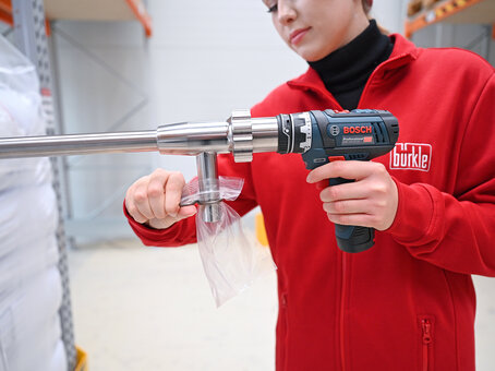 PowderProof® horizontale Lanze