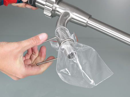 샘플링 백용 클램프, Ø 25