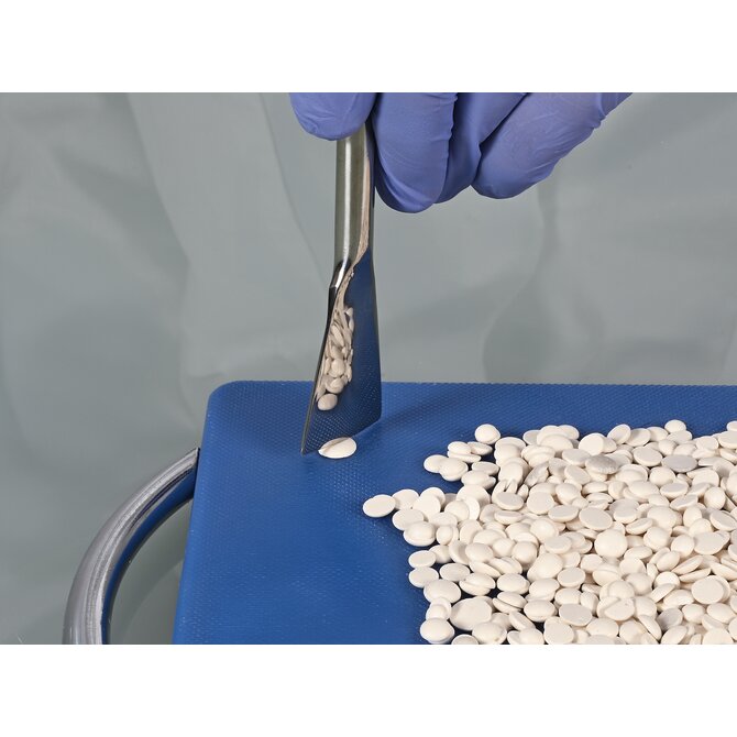 Cuillère de prélèvement en acier inoxydable