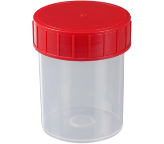 Sample beaker with lid