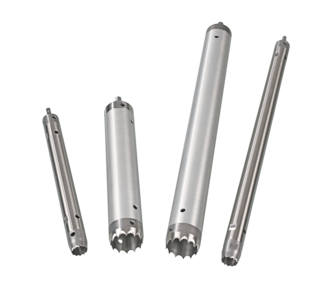 Perfuratriz de amostra para material de caule