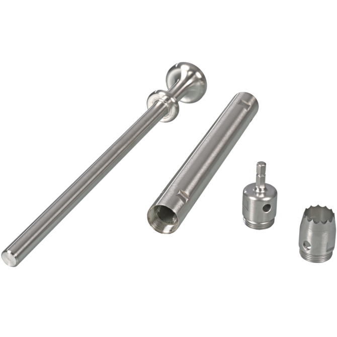 Сверло для отбора проб соломы