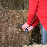 Сверло для отбора проб соломы