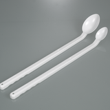 Cuillère à échantillon, poignée longue, jetable bio, stéril