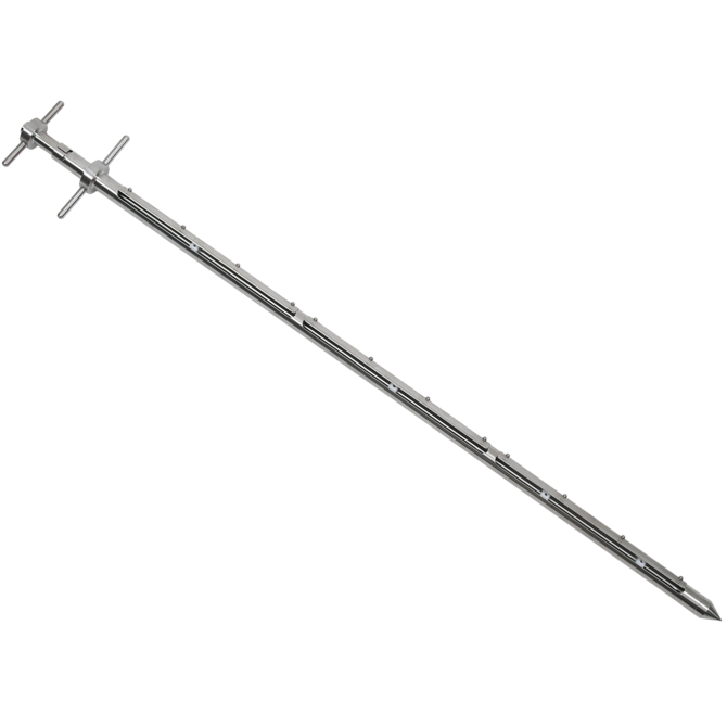 Sample lance scraper 