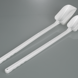 Probenschaufel, langer Griff, Einweg, steril