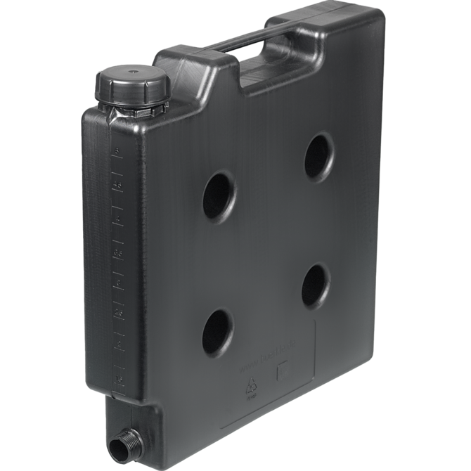 Bidón compacto con conexión roscada de 3/4", eléctricamente conductivo