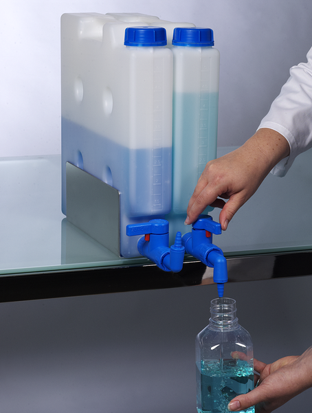 Set bidón ahorra espacio StopCock