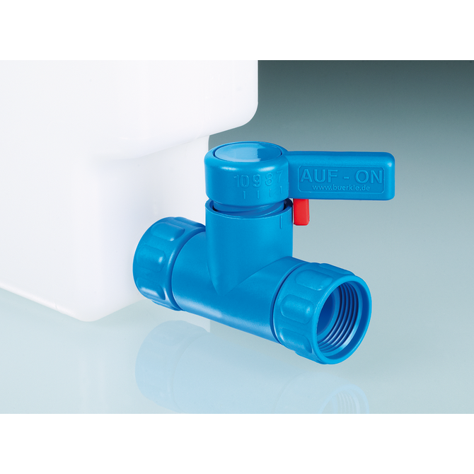 Space saving canister with 3/4" threaded connection