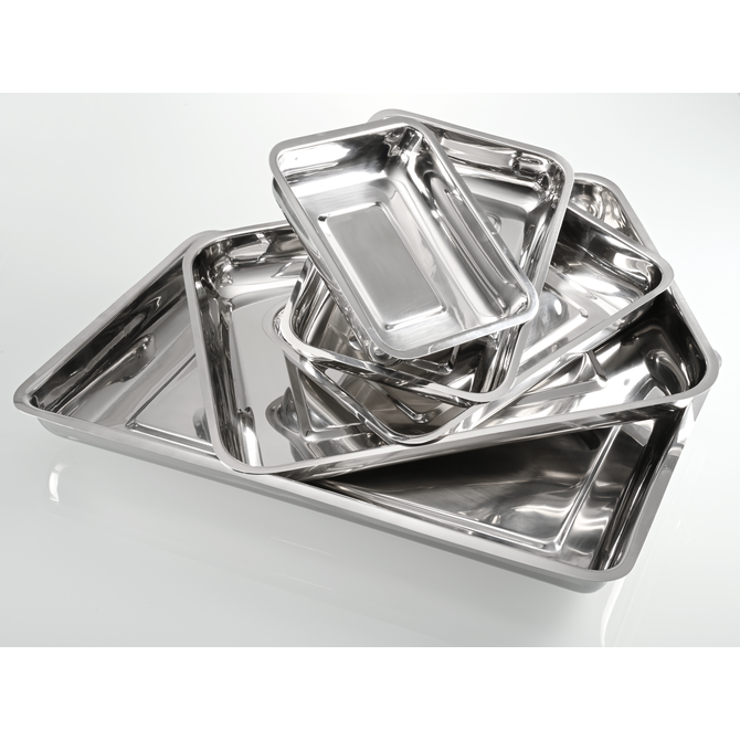 스테인리스 스틸 그릇, 얕은 형태