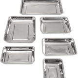 Bol en acier inoxydable, forme basse