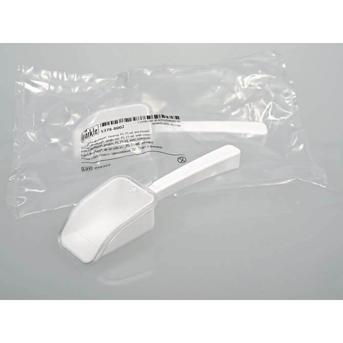 Schaufel LaboPlast®, Einweg, mit Deckel