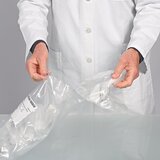 Schaufel LaboPlast®, Einweg, mit Deckel